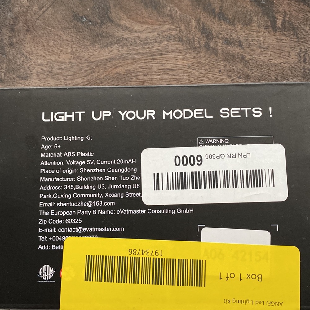 Led Lighting Kit for Lego 42154 Technic 2022 Ford GT Car Model Light Set - Picture 3 of 9